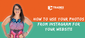 Use photos for website