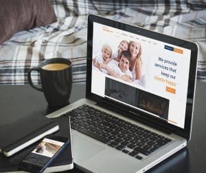 Electricians website design2