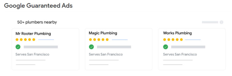 Google guaranteed